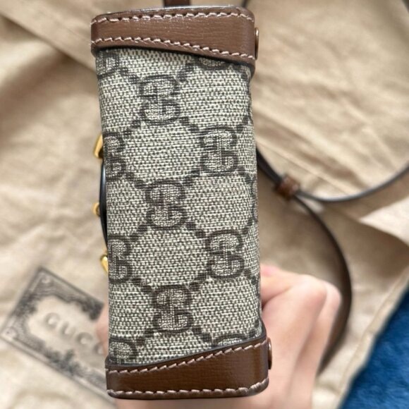 Authentic Gucci Horsebit 1955 mini crossbody bag - Picture 5 of 7